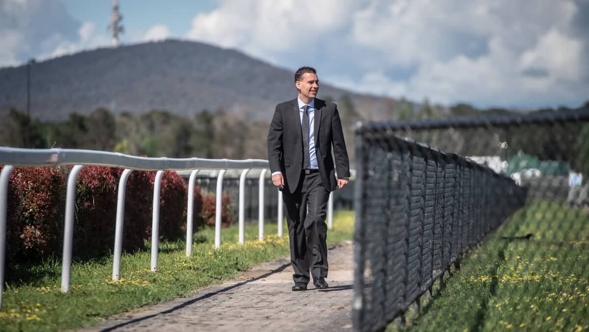 Canberra Racing are looking for a new CEO, current boss Andrew Clark currently being on sick leave. Picture: Karleen Minney