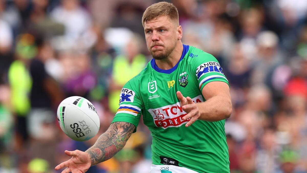 Raiders lock Ryan Sutton says they need to fix their ball handling - fast. Picture: Getty Images