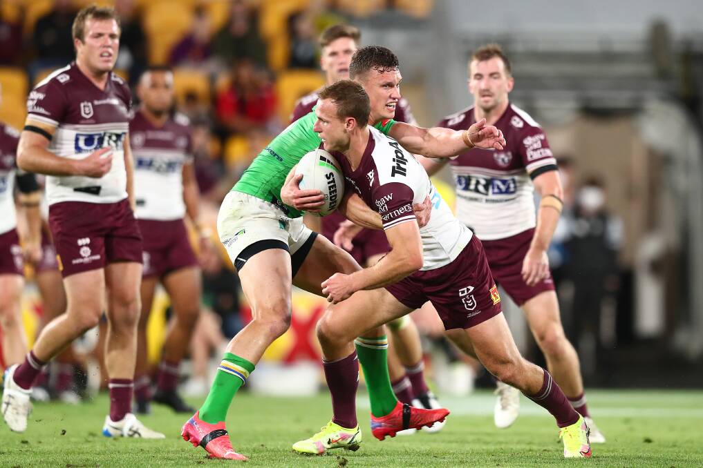 Manly captain Daly Cherry-Evans steered his side to a second-half comeback. Picture: Getty Images
