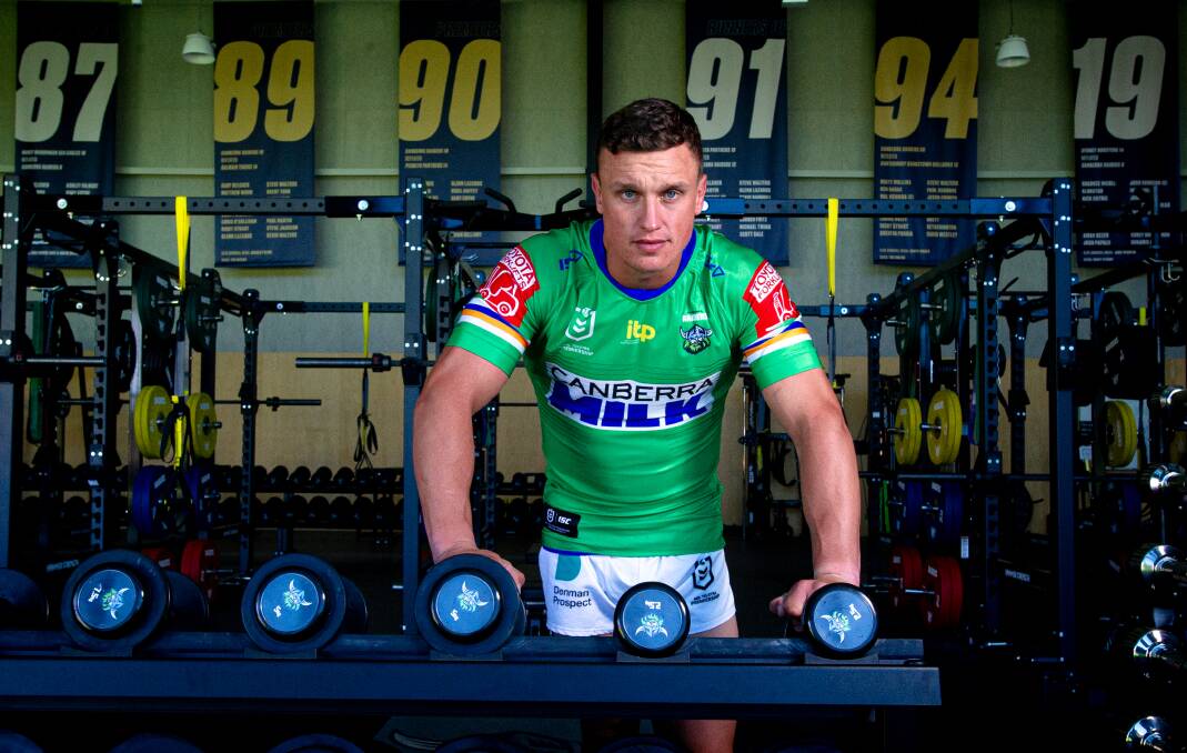 Dally M Medallist Jack Wighton would give the award back if he could swap it for a premiership ring and create his own piece of Raiders history. Picture: Elesa Kurtz