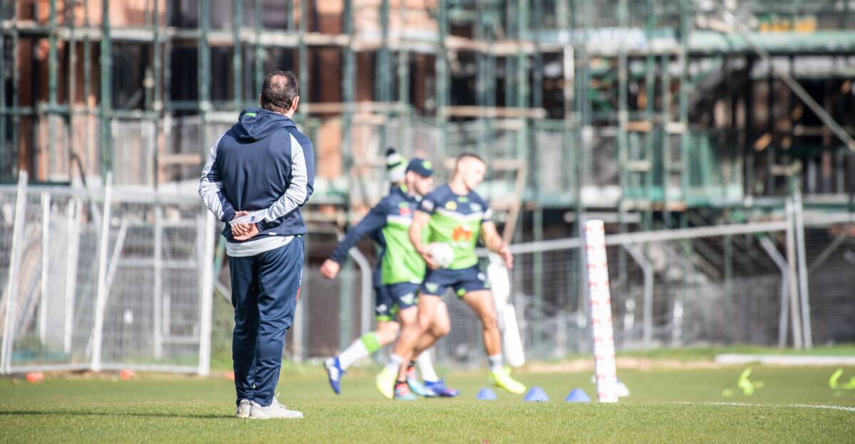 Raiders coach Ricky Stuart is confident in the direction the game is going. Picture: Karleen Minney