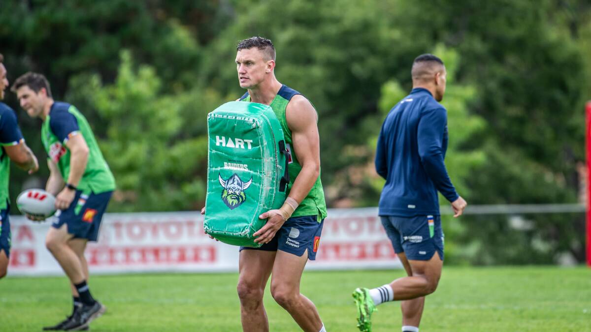 Raiders star Jack Wighton's ban doesn't pass the pub test. Picture by Karleen Minney