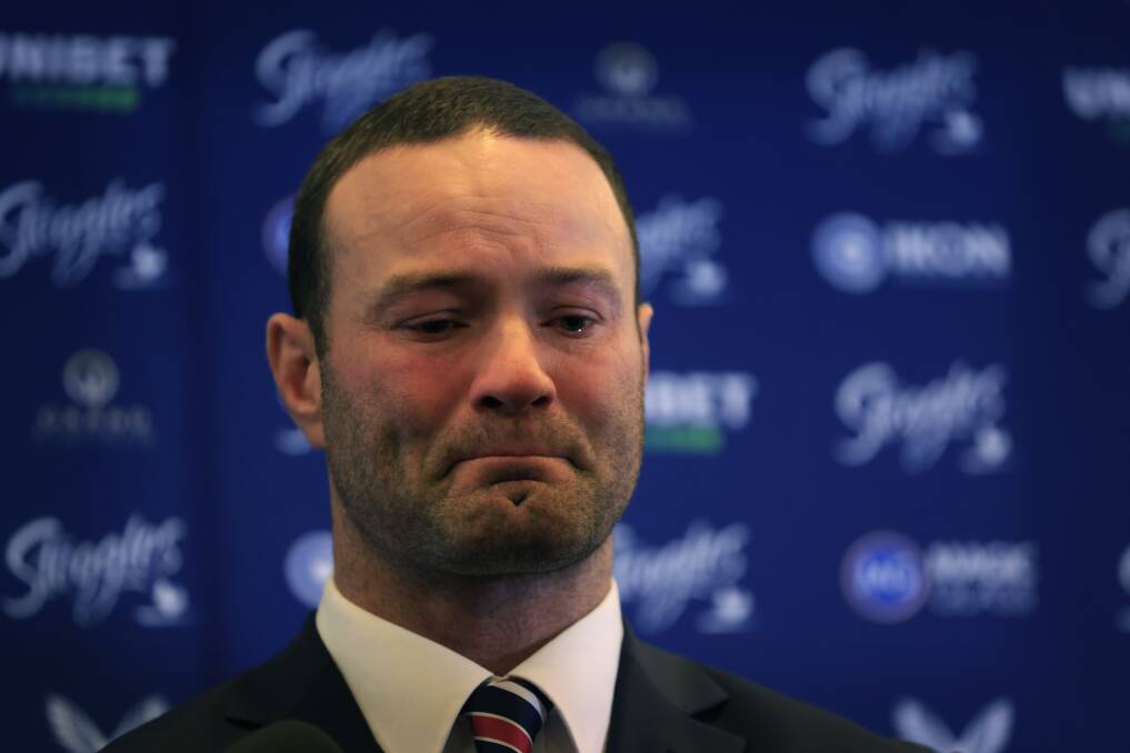 Former Australia, NSW and Sydney Roosters captain Boyd Cordner announced his retirement due to concussion during the week. It's hoped tools like the Eye Guide will help prolong NRL players' careers. Picture: Getty Images