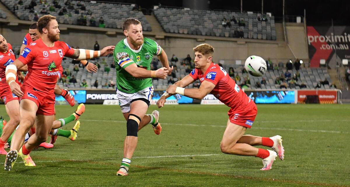 Elliott Whitehead is the best attacking second-rower in the NRL. Picture: NRL Imagery