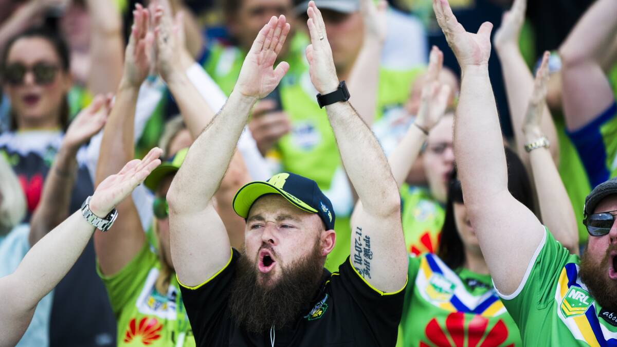 The Raiders want some blockbusters at Canberra Stadium for the fans.