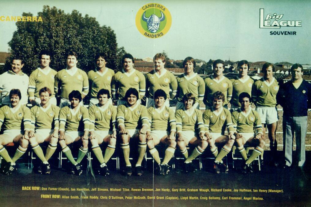 The 1982 Canberra Raiders won four games and finished last on the ladder.
