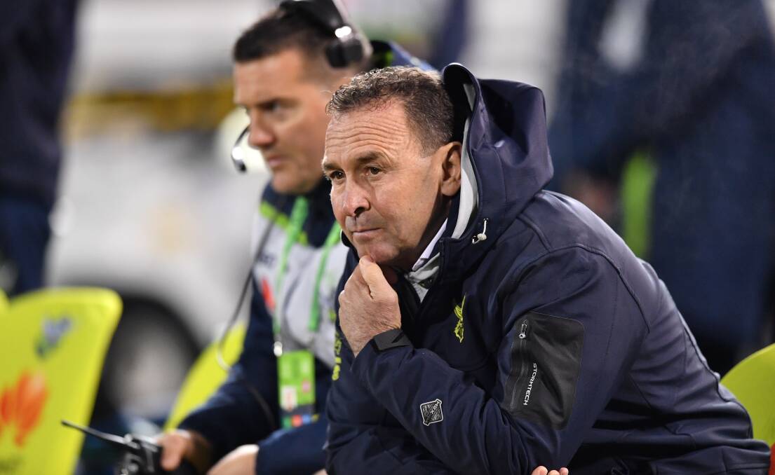 Raiders coach Ricky Stuart felt the grand final rematch with the Roosters should've been treated with more respect. Picture: NRL Imagery