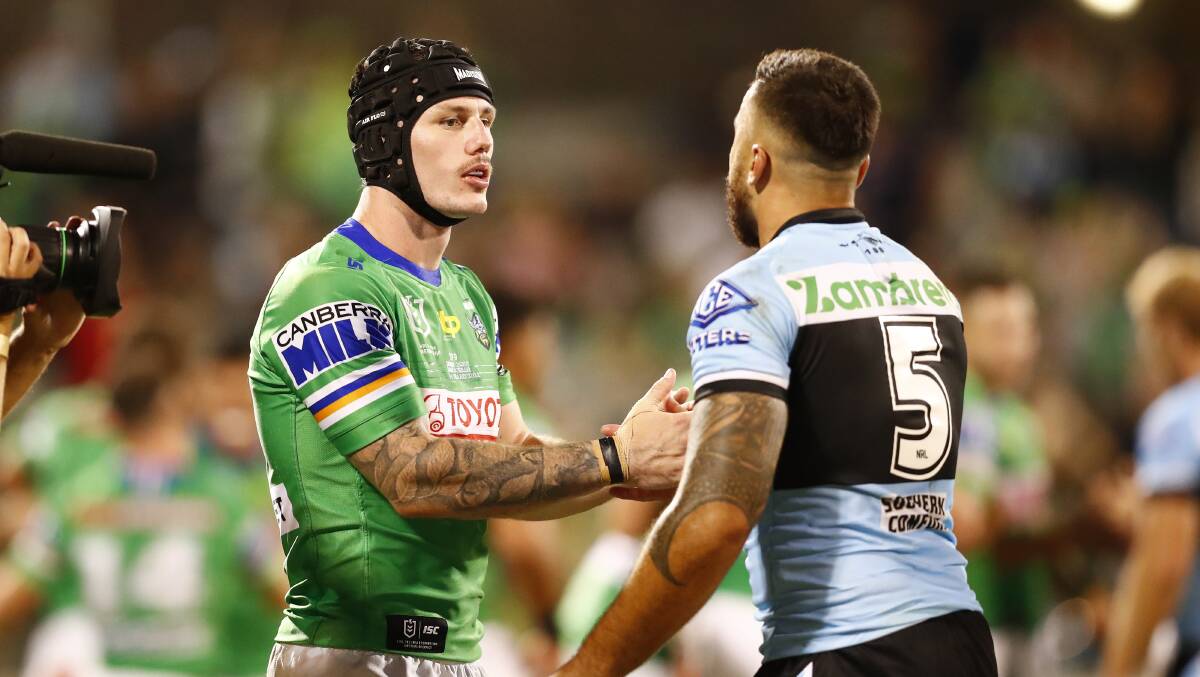 James Schiller has been named on the wing in the place of the suspended Jordan Rapana. Picture: Keegan Carroll