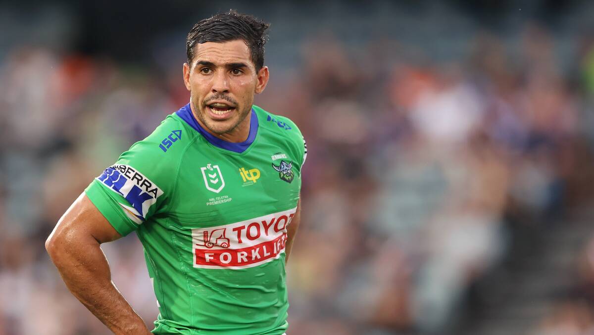 New Raiders halfback Jamal Fogarty will help take the pressure off star five-eighth Jack Wighton. Picture: Getty Images