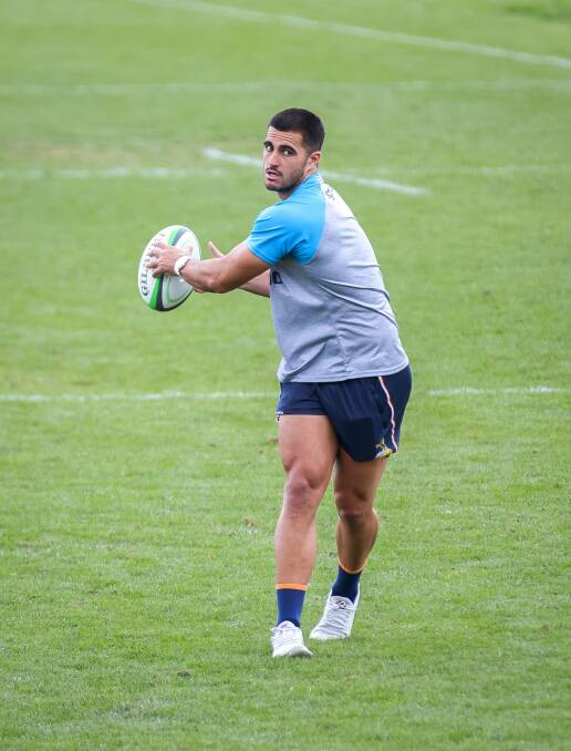 Tom Wright could return to the Brumbies' 23 to face the Waratahs. Picture: Sitthixay Ditthavong