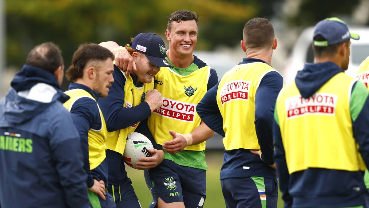 Raiders five-eighth Jack Wighton just wanted to explore his options before the end of his career. Picture by Keegan Carroll