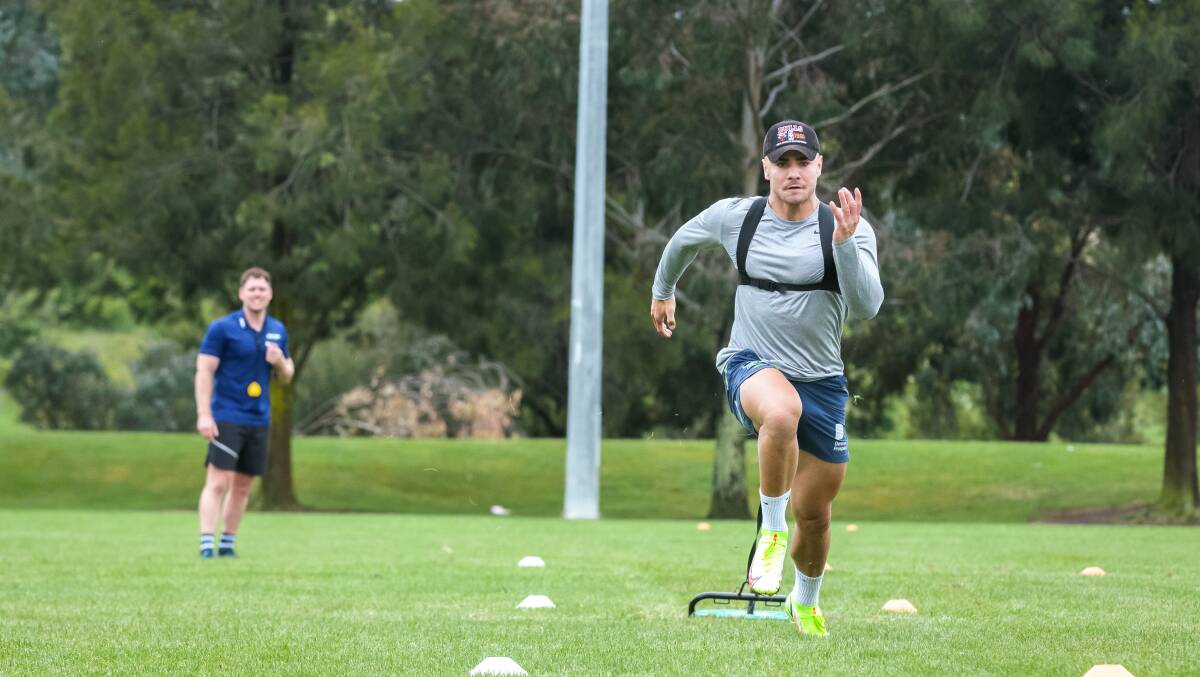Smith-Shields put in a lot of extra work during the pre-season. Picture: Sitthixay Ditthavong
