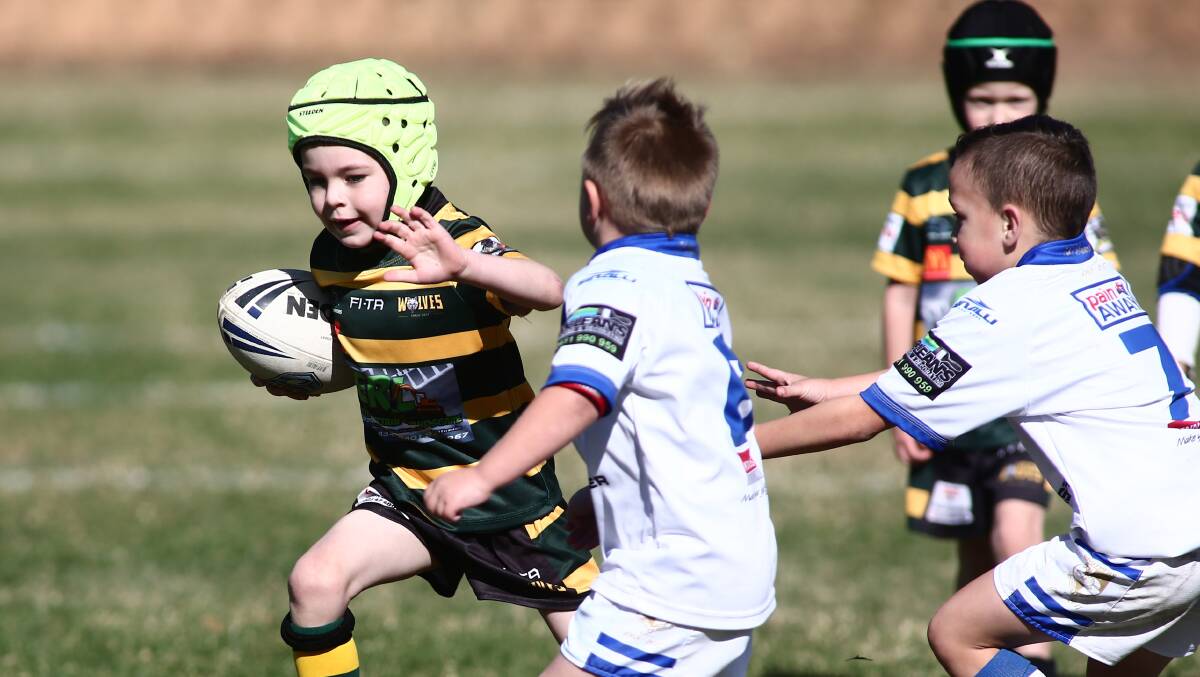 The CRRL says the first season of modified tackling rules in under-6s has been positive. Picture by Geoff Jones