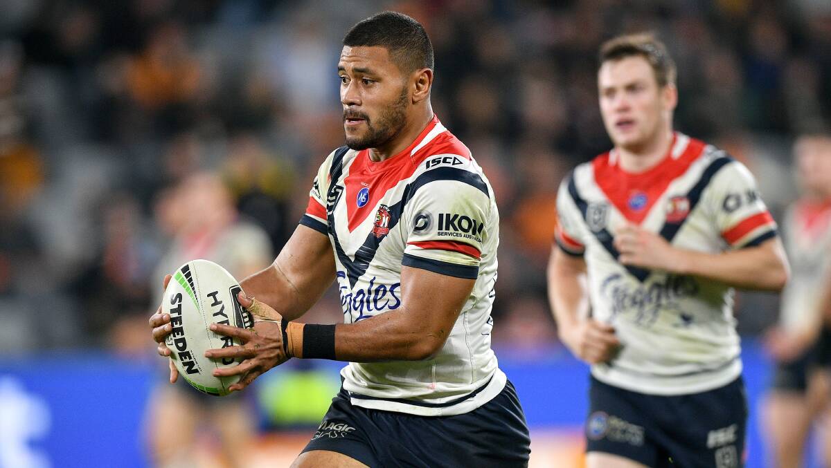 The Raiders might follow the Warriors lead after the New Zealand club signed Roosters prop Poasa Faamausili on a one-month loan. Picture: NRL Imagery