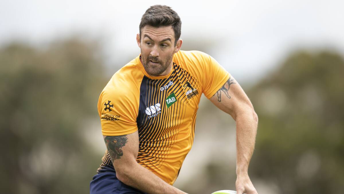 Brumbies lock Cadeyrn Neville has returned to the Wallabies squad. Picture: Keegan Carroll