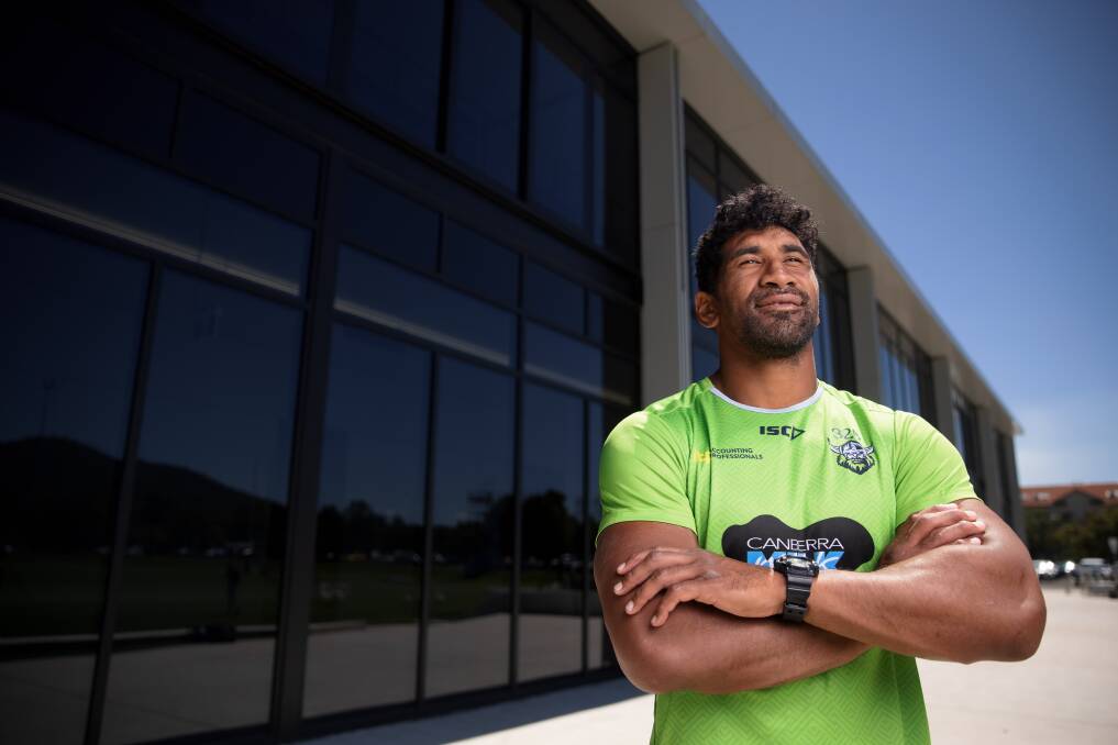 Raiders veteran Sia Soliola will let the game decide whether he continues next season. Picture: Sitthixay Ditthavong