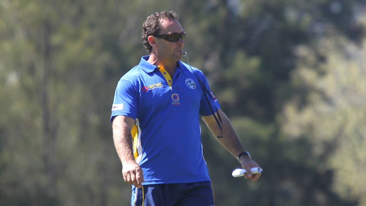 It only took Raiders coach Ricky Stuart one season with Parramatta to realise home was where his heart was. Picture by Gene Ramirez