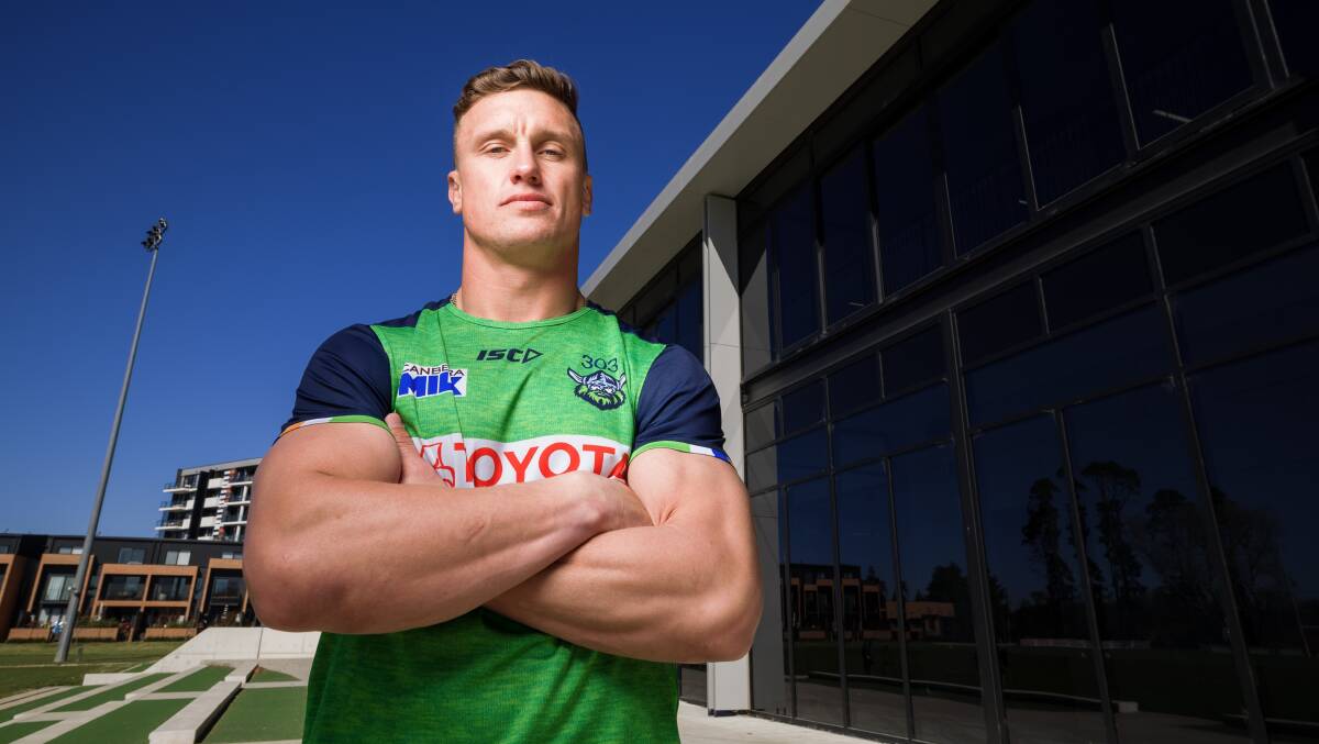 Raiders star Jack Wighton knows every game could be his last for the Green Machine. Picture by Sitthixay Ditthavong
