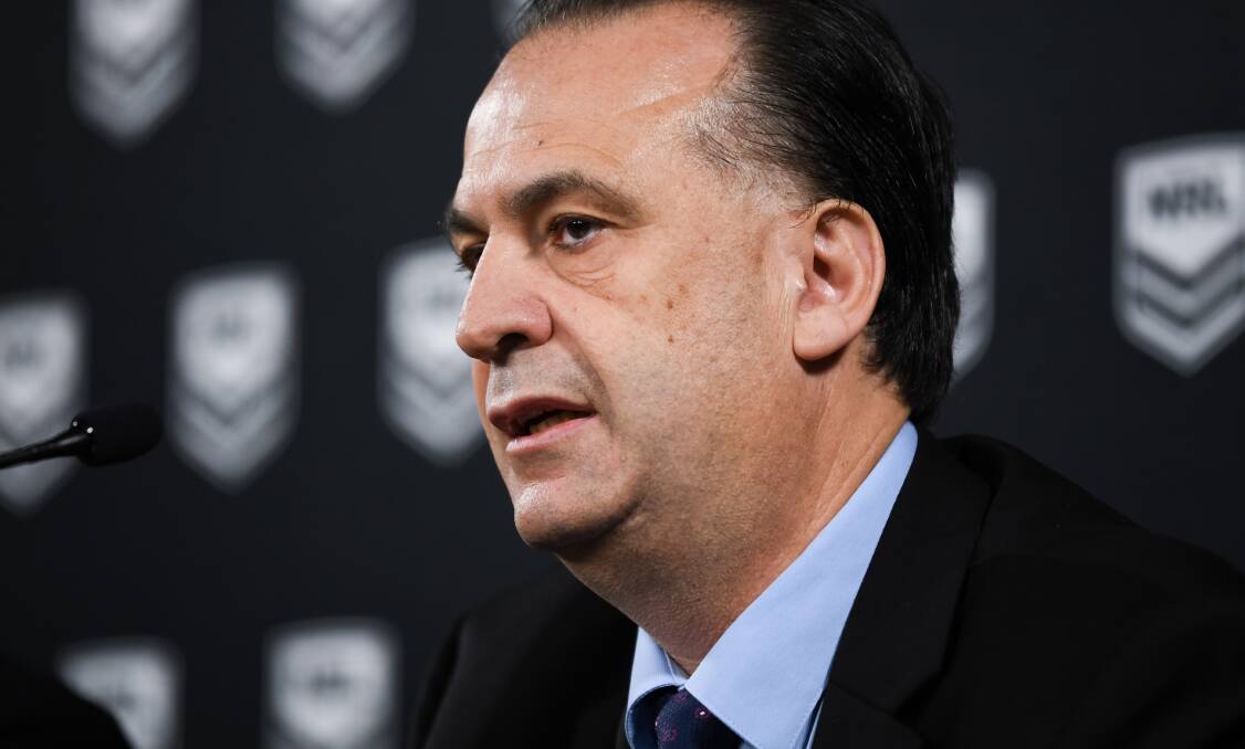 ARLC chairman Peter V'landys might have come to the NRL too late. Picture: NRL Imagery