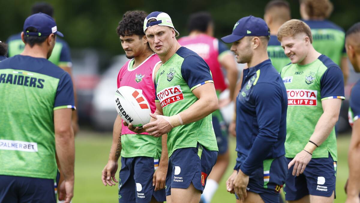 Raiders star Jack Wighton will test his value on the open market. Picture by Keegan Carroll