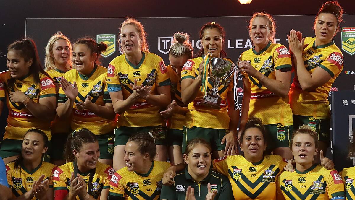 The Raiders will draw up a shortlist of some of the best talent in the women's game to be part of the NRLW's next expansion. Picture: Getty Images