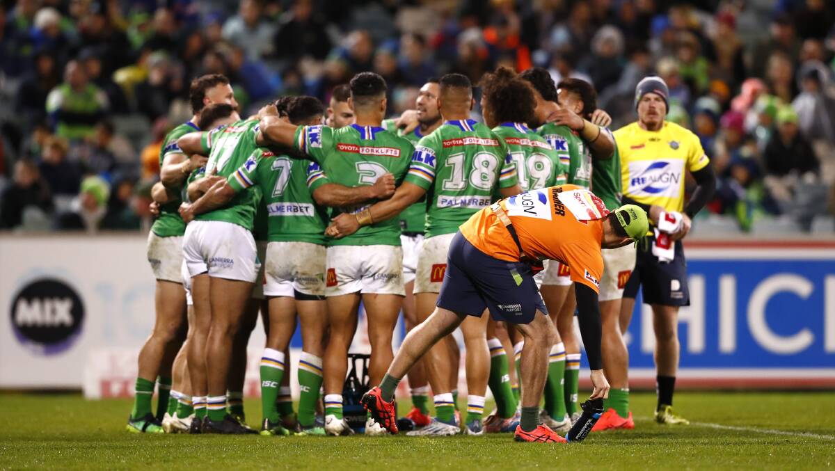 The Raiders want to host South Sydney and Parramatta next year. Picture by Keegan Carroll