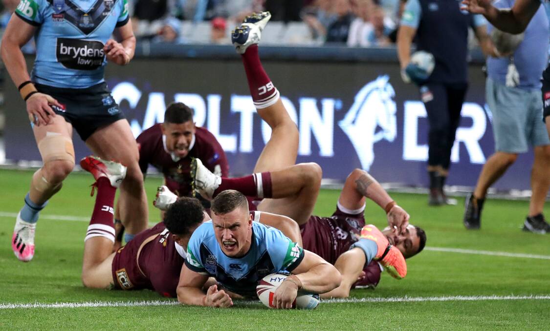 Raiders five-eighth Jack Wighton's in the Origin mix. Picture: Getty Images