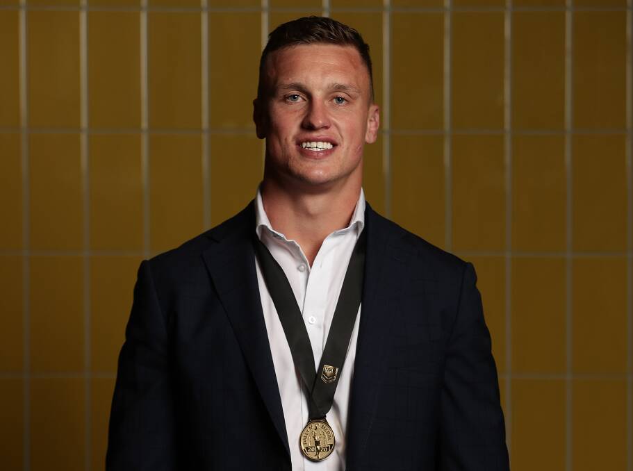 Wighton became the first Raider since Laurie Daley in 1995 to win the Dally M Medal. Picture: Getty Images