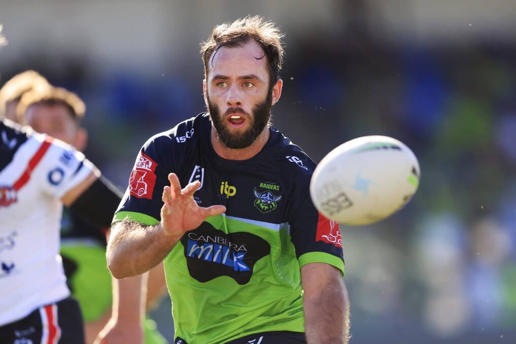 Matt Frawley will start at halfback for the Canberra Raiders. Picture: Getty Images