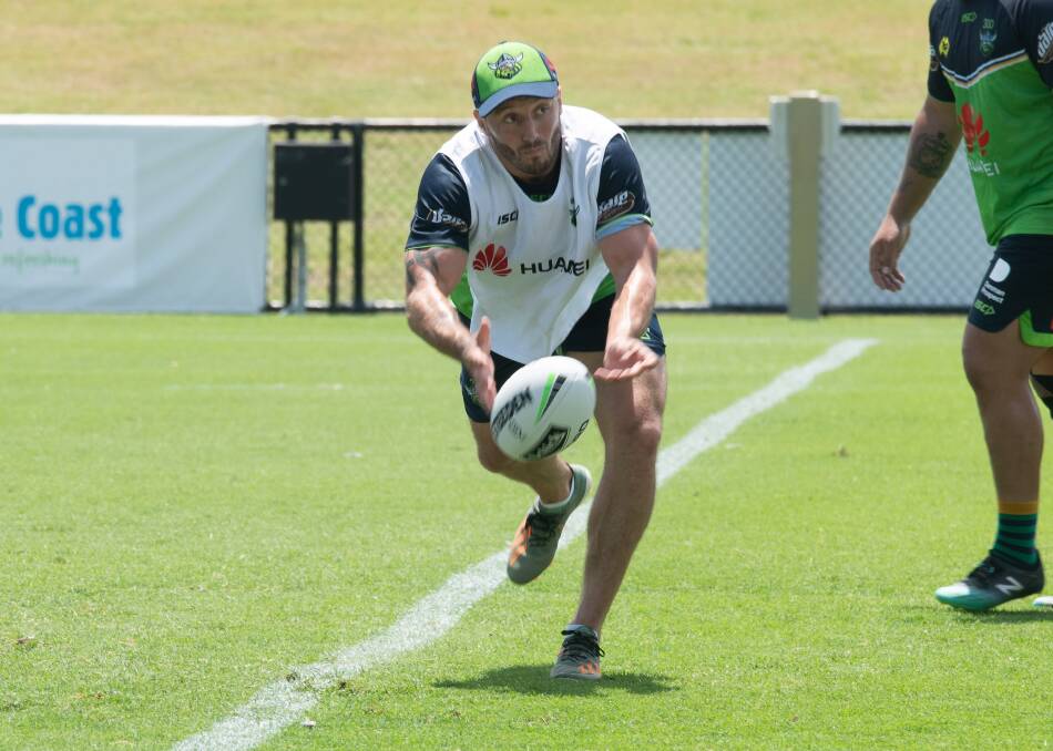 Hodgson said the Sunshine Coast camp has been a huge benefit to the Green Machine. Picture: Raiders Media
