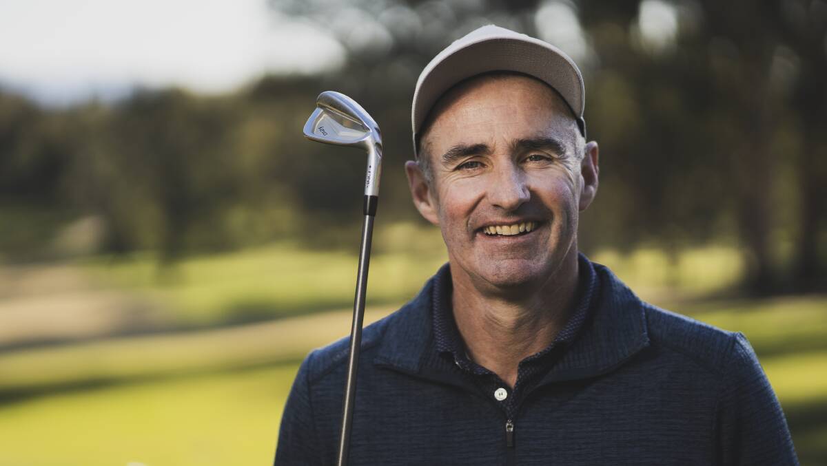 Matthew Millar is one of two Canberra golfers in the Vic Open field. Picture: Dion Georgopoulos