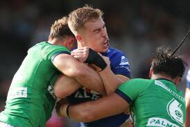 The Raiders have agreed to terms with Parramatta halfback Ethan Sanders. Picture Getty Images