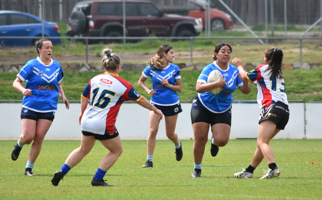 Seluvaia Kiriui is part of a Blues team determined to get revenge in next week's grand final. Picture: Rosie Harrison