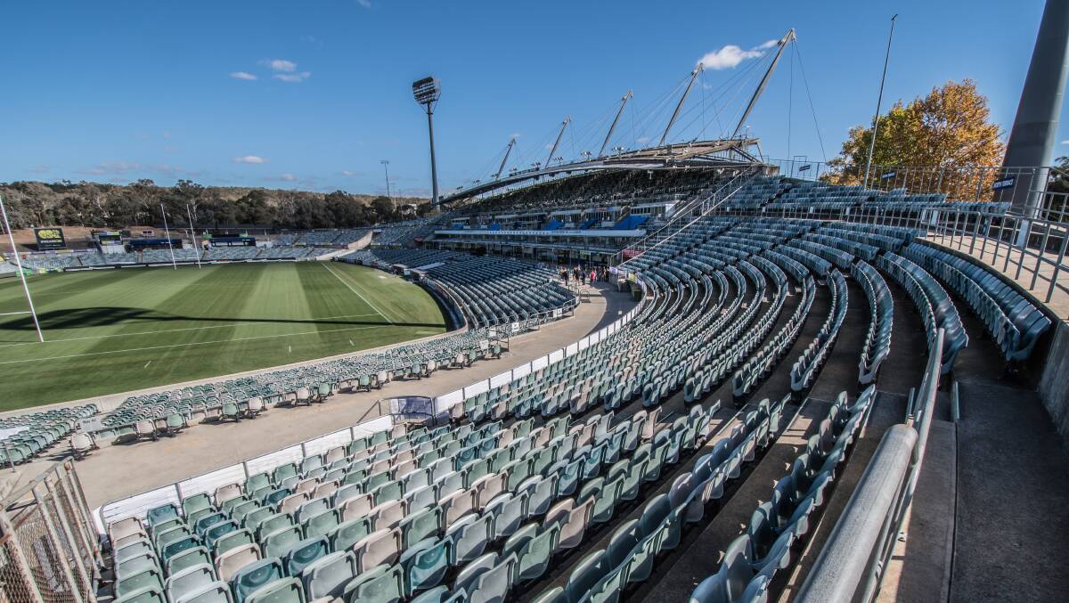 Canberra Stadium's Picture by Karleen Minney