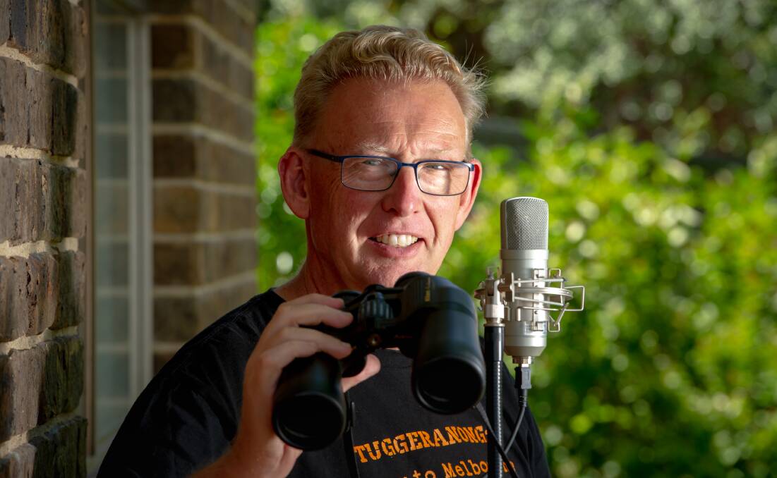 Mark Parton will be calling the Queanbeyan races on boxing day. Picture: Elesa Kurtz
