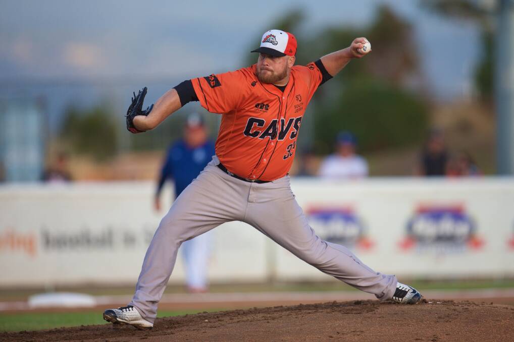 Cavalry starter Frank Gailey was outstanding in game two against the Giants. Picture: SMP Images