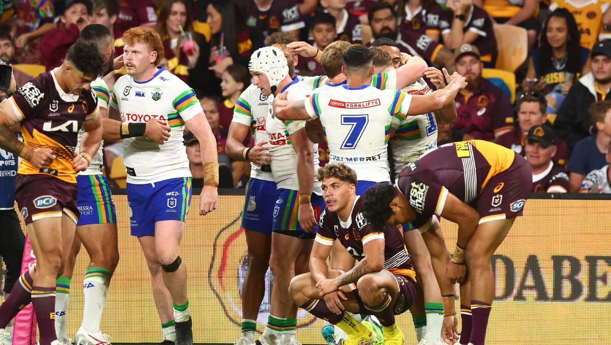The Raiders turned around their second-half woes to get their second win of the season. Picture Getty Images
