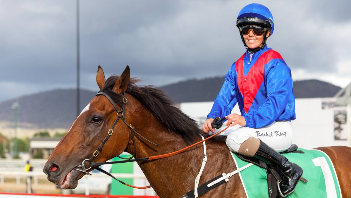 King and Arapaho were all smiles after they cruised to victory in the Canberra Cup. Picture by Sitthixay Ditthavong