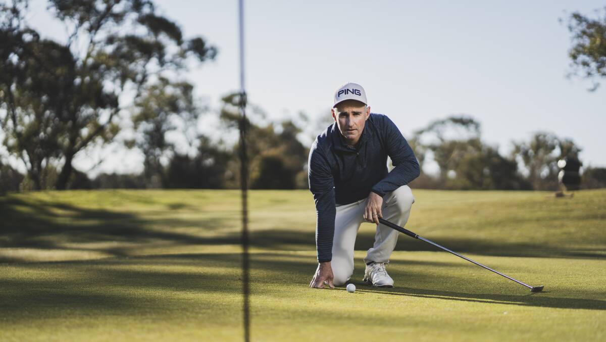Canberra golfer Matt Millar will have surgery to fix his back. Picture by Dion Georgopoulos