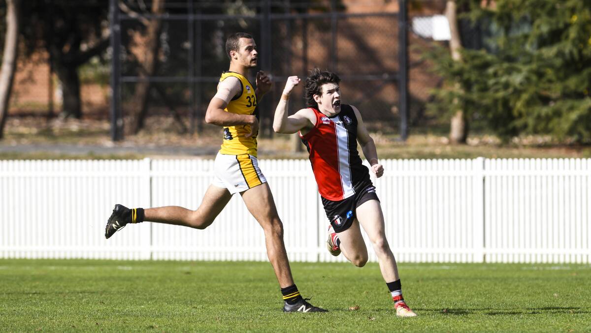 AFL Canberra are calculating how many COVID-affected players would be enough to postpone games. Picture: Dion Georgopoulos
