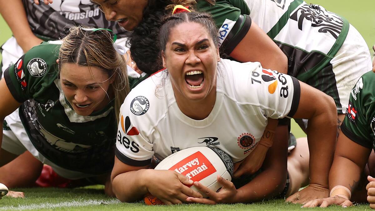 Raiders NRLW signing Tommaya Kelly-Sines has always looked up to club director and women's rugby league ground-breaker Katrina Fanning. Picture Getty Images