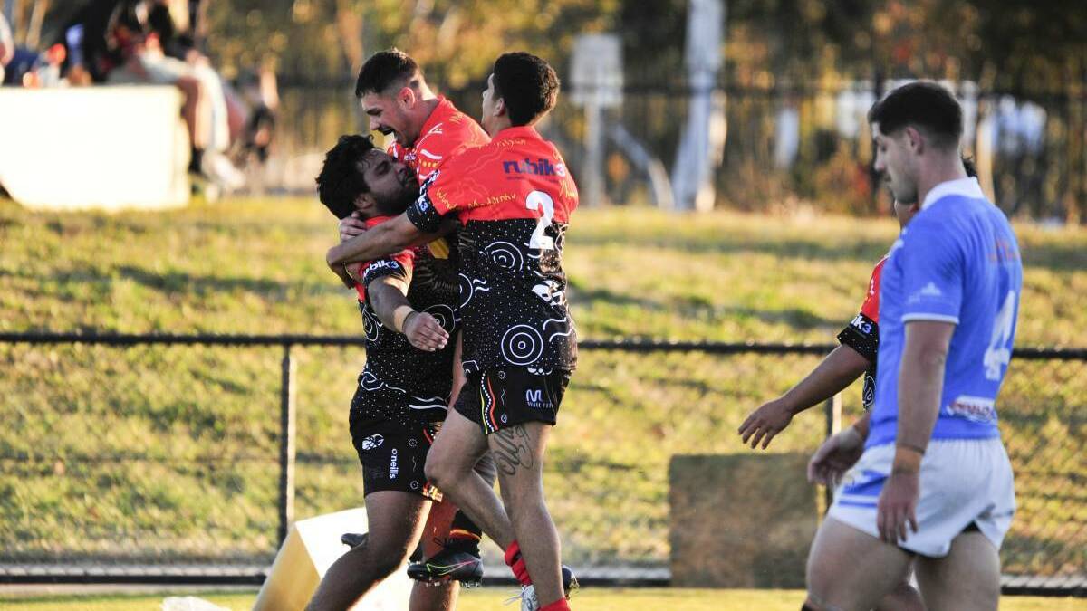The Gungahlin Bulls will celebrate their Indigenous players with a special jersey this weekend. Picture: Dion Georgopoulos