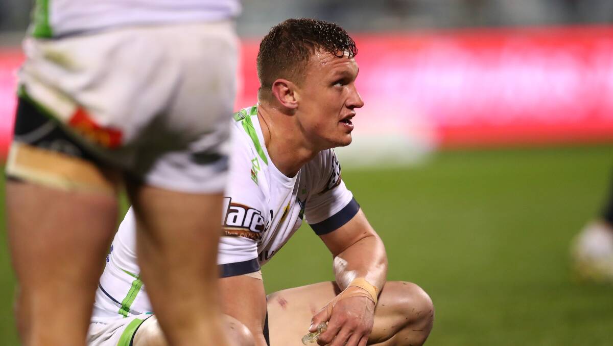 The Raiders want more done to protect Jack Wighton. Picture: NRL Imagery