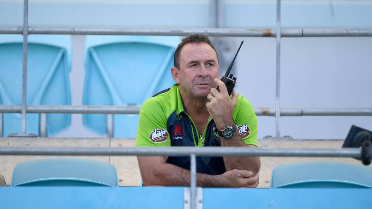 Raiders coach Ricky Stuart said it was his team's worst defensive effort in two years. Picture: NRL Imagery