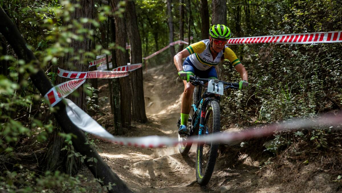 Canberra mountain-biker Bec McConnell has taken out the Oceania championships. Picture: Jemma Wells Photography