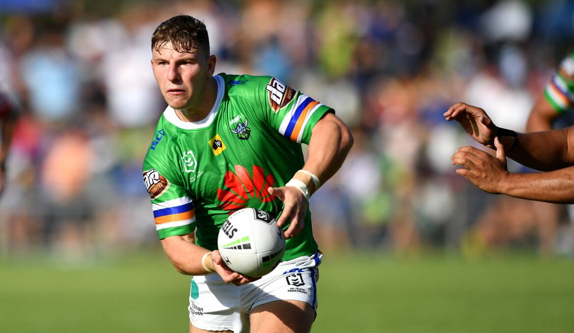 George Williams showed glimpses in his first hit-out for the Green Machine. Picture: NRL Imagery