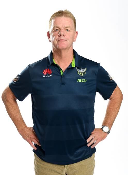 Mick Crawley returns for his third stint in charge of the Raiders' attack. Picture: Raiders Media