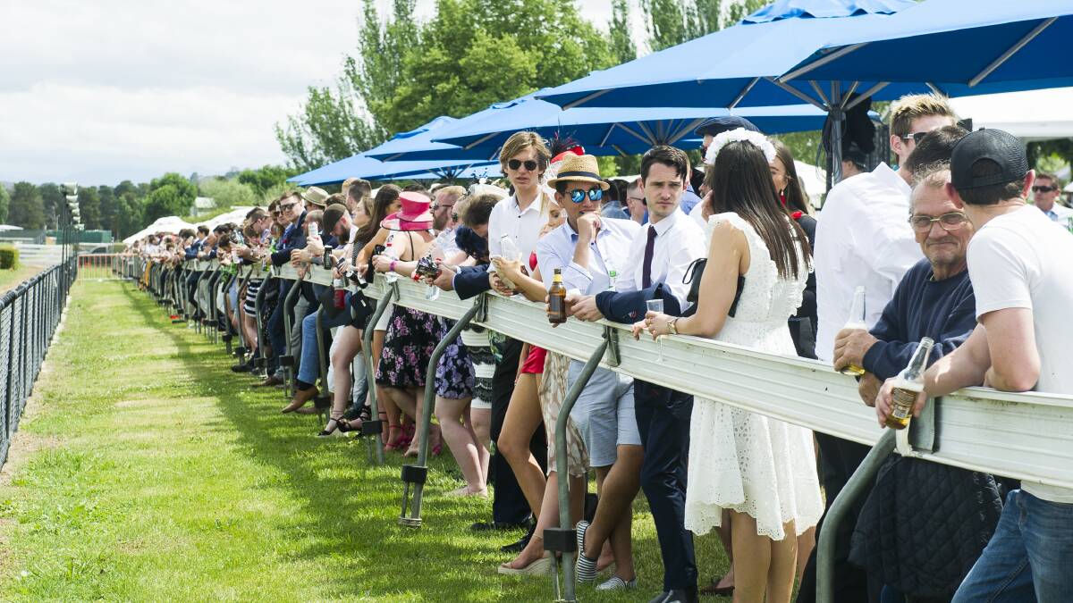 Canberra Racing has been given approval for a crowd of 1000 for Melbourne Cup Day. Picture: Dion Georgopoulos
