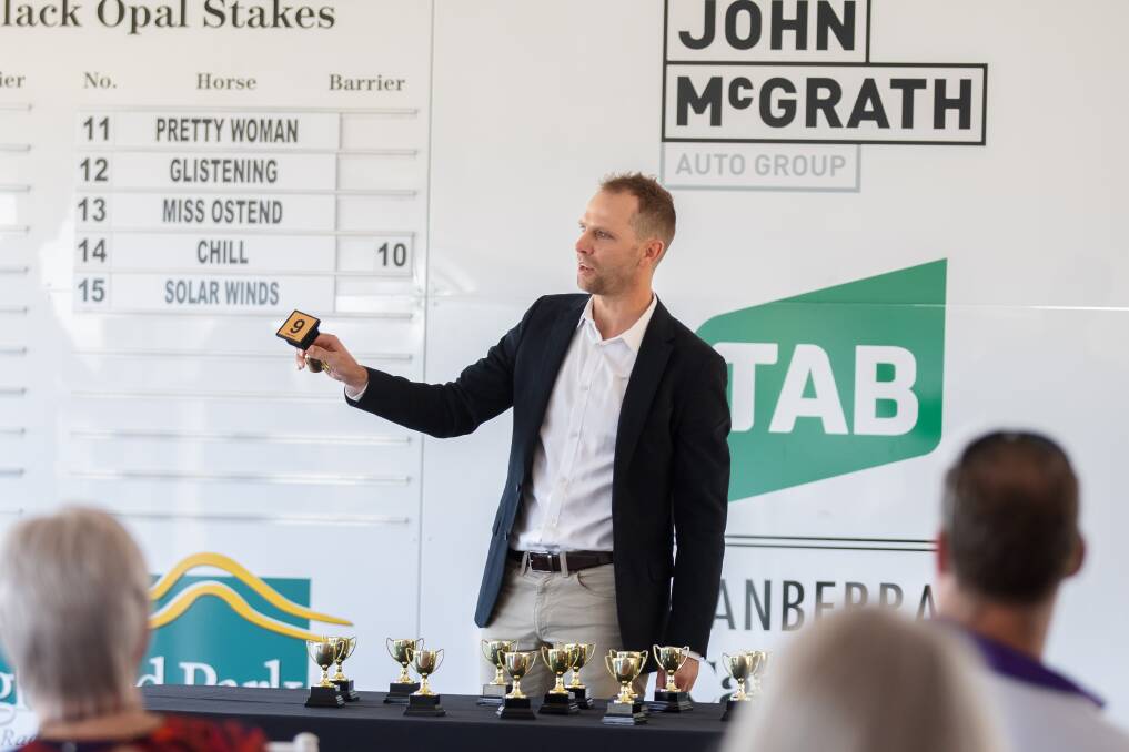 Canberra trainer Matthew Dale was happy with the barrier nine her drew for Pretty Woman in the Black Opal. Picture: Sittixay Ditthavong