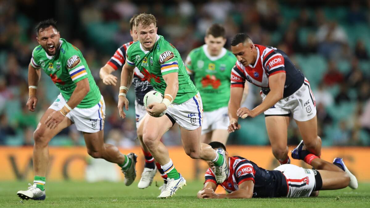 Hudson Young looks set to take over from John Bateman in the second row. Picture: Getty Images